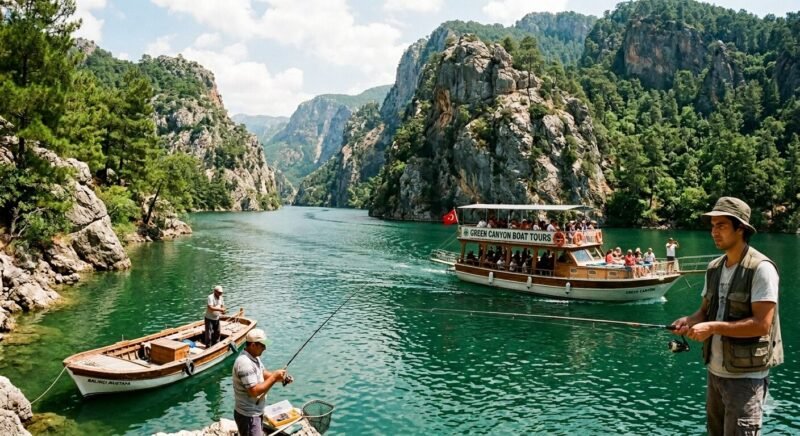 Rejs Statkiem po Green Canyon i Wędkowanie nad Zielonym Jeziorem ðµð±