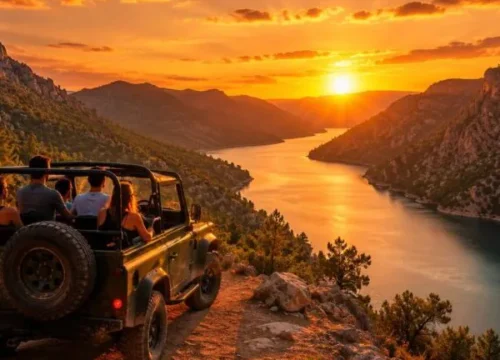 Sunset Safari Green Canyon z Side – Wodospad Manavgat, Rejs Statkiem i Kolacja